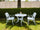 Virasat Cast Aluminium Garden Patio Seating 2 Chair and 1 Table Set-VIRASAT FURNITURE & FURNISHING