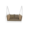 Virasat Double Seater Hanging Swing Without Stand For Balcony, Garden Swing (Beige) Braided & Rope-VIRASAT FURNITURE & FURNISHING