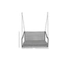 Virasat Double Seater Hanging Swing Without Stand For Balcony, Garden Swing (Grey)-VIRASAT FURNITURE & FURNISHING