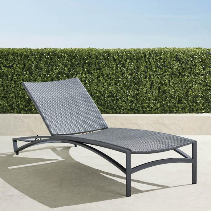 Virasat Outdoor Swimming Poolside Lounger Grey 72 Inch-VIRASAT FURNITURE & FURNISHING