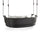 Virasat Three Seater Hanging Swing Without Stand For Balcony, Garden Swing (Dark Grey)-VIRASAT FURNITURE & FURNISHING