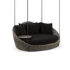 Virasat Three Seater Hanging Swing Without Stand For Balcony, Garden Swing (Brown)-VIRASAT FURNITURE & FURNISHING