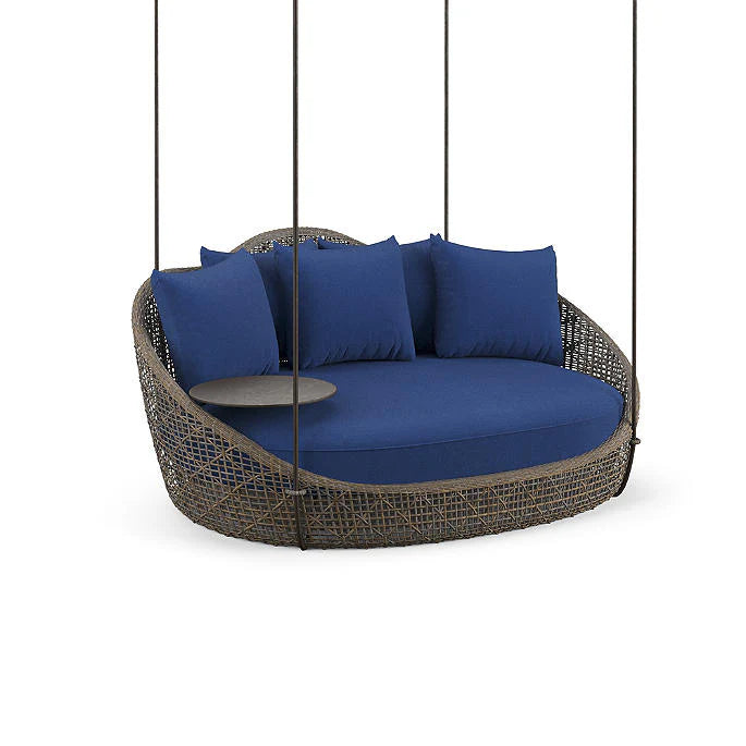 Virasat Three Seater Hanging Swing Without Stand For Balcony, Garden Swing (Brown)-VIRASAT FURNITURE & FURNISHING