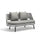 Virasat Outdoor Garden Balcony Sofa Set 2 Seater,2 Single seater and 2 Center Table Set (Grey)-VIRASAT FURNITURE & FURNISHING