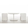 Virasat Outdoor Patio Seating Set 2 Chairs and 1 Table Set Brown-VIRASAT FURNITURE & FURNISHING