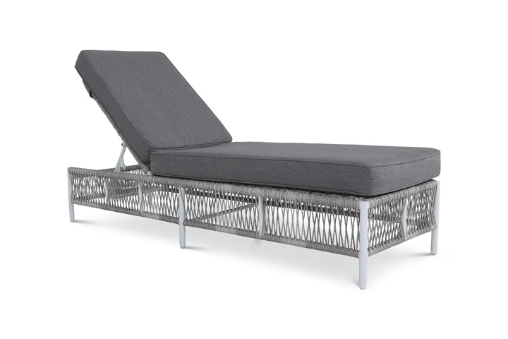 Virasat Jerome Outdoor Swimming Poolside Lounger Set of 2 (Grey)