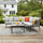 VIRASAT FURNITURE 5 SEATER L-SHAPE OUTDOOR HANDWOVEN ROPE SOFA SET (ALL-WEATHER)