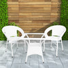 Virasat Outdoor Patio Seating Set 2 Chairs and 1 Table Set-VIRASAT FURNITURE & FURNISHING