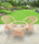 Virasat Outdoor Patio Seating Set 2 Chairs and 1 Table Set-VIRASAT FURNITURE & FURNISHING