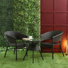 Virasat Outdoor Patio Seating Set 2 Chairs and 1 Table Set (Brown)-VIRASAT FURNITURE & FURNISHING