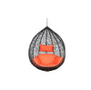 Virasat Single Seater Hanging Swing Without Stand For Balcony , Garden Swing (Dark Brown)-VIRASAT FURNITURE & FURNISHING