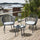 Virasat Outdoor Patio Seating Set 2 Chairs and 1 Table Set (Grey) Braided & Rope-VIRASAT FURNITURE & FURNISHING