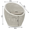 Virasat Outdoor Patio Seating Set 2 Chairs and 1 Table Set (White + Silver)-VIRASAT FURNITURE & FURNISHING