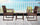 Virasat Outdoor Patio Seating Set 2 Chairs and 1 Table Set (Brown)-VIRASAT FURNITURE & FURNISHING