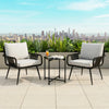 VIRASAT FURNITURE 3-Piece Rope Patio Set – Perfect for Outdoor Entertaining