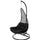 Virasat Single Seater Hanging Swing With Stand For Balcony, Garden (Black)-VIRASAT FURNITURE & FURNISHING