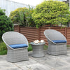 Virasat Outdoor Patio Seating Set 2 Chairs and 1 Table Set-VIRASAT FURNITURE & FURNISHING