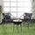 VIRASAT FURNITURE 3-Piece Outdoor Grey Rope Patio Set with Cushions & Center Table