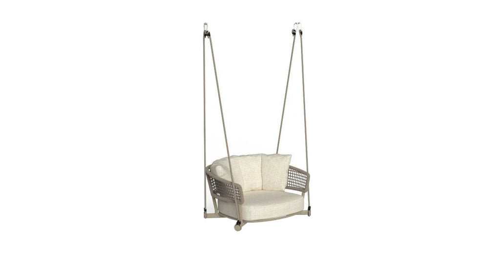 Virasat Single Seater Hanging Swing Without Stand For Balcony, Garden Swing-VIRASAT FURNITURE & FURNISHING