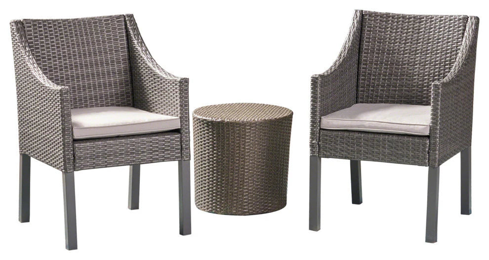 Virasat Outdoor Patio Seating Set 2 Chairs and 1 Table-VIRASAT FURNITURE & FURNISHING