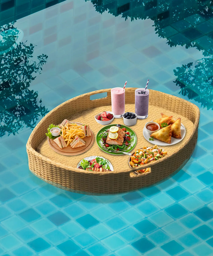 Virasat Luxury Floating Serving Tray For Swimming Pool-VIRASAT FURNITURE & FURNISHING