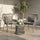 Intra Outdoor Patio Seating Set 2 Chairs and 1 Table Set