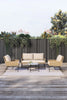 Virasat Outdoor Garden Balcony Sofa Set 2 Seater, 2 Single Seater and 1 Center Table Set (Tan)-VIRASAT FURNITURE & FURNISHING