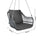 VIRASAT FURNITURE FELICE SINGLE SEATER HANGING SWING WITHOUT STAND FOR BALCONY & GARDEN SWING (GREY)