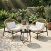 VIRASAT FURNITURE 3-Piece Outdoor Patio Bistro Set