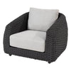 Virasat Outdoor Garden Balcony Sofa Set 2 Seater, 2 Single Seater and 1 Center Table Set, Braid & Rope (Black)-VIRASAT FURNITURE & FURNISHING