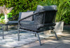 Virasat Outdoor Garden Balcony Sofa Set 2 Seater, 2 Single Seater and 1 Table Set (Dark Grey)-VIRASAT FURNITURE & FURNISHING