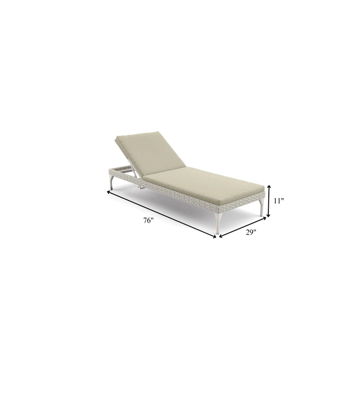 Virasat Arcuri Outdoor Swimming Poolside Lounger