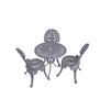 Virasat Cast Aluminium Garden Patio Seating 3 Chair and 1 Table Set-VIRASAT FURNITURE & FURNISHING