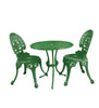 Virasat Cast Aluminium Garden Patio Seating 2 Chair and 1 Table Set-VIRASAT FURNITURE & FURNISHING