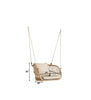 Virasat Single Seater Hanging Swing Without Stand For Balcony, Garden Swing (Honey)-VIRASAT FURNITURE & FURNISHING