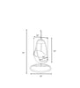 Virasat Single Seater Hanging Swing With Stand For Balcony, Garden Swing (Dark Brown)-VIRASAT FURNITURE & FURNISHING