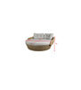Virasat Outdoor Poolside Sunbed With Cushion Daybed (Honey Brown)-VIRASAT FURNITURE & FURNISHING