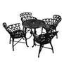 Virasat Cast Aluminium Garden Patio Seating 4 Chair and 1 Table Set-VIRASAT FURNITURE & FURNISHING