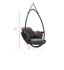 VIRASAT FURNITURE SINGLE SEATER HANGING SWING WITHOUT STAND FOR BALCONY & GARDEN SWING