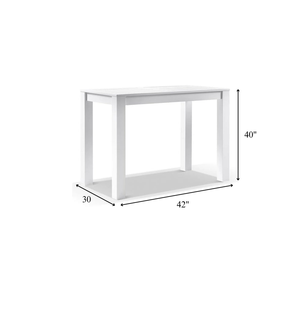 Virasat Outdoor Patio Bar Sets 4 Chairs and 1 Table Braided & Rope-VIRASAT FURNITURE & FURNISHING