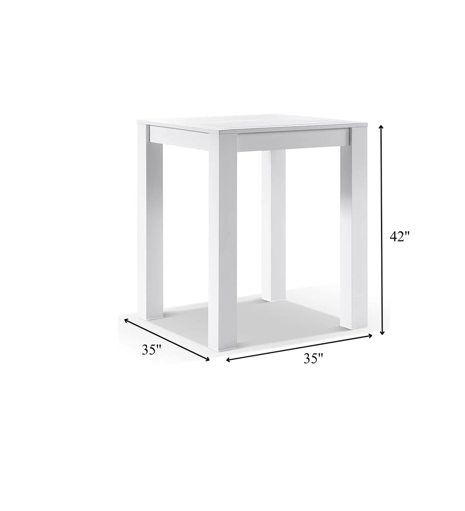Virasat Outdoor Patio Bar Sets 4 Chairs and 1 Table Braided & Rope-VIRASAT FURNITURE & FURNISHING