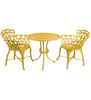 Virasat Cast Aluminium Garden Patio Seating 2 Chair and 1 Table Set-VIRASAT FURNITURE & FURNISHING