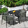 VIRASAT FURNITURE ROCÍO DE LA OUTDOOR PATIO SEATING SET 2 CHAIRS AND 1 TABLE SET (GREEN) BRAIDED & ROPE
