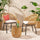 VIRASAT FURNITURE 3 Piece Garden Outdoor Rope Patio Set