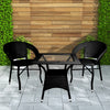 Virasat Outdoor Patio Seating Set 2 Chairs and 1 Table Set-VIRASAT FURNITURE & FURNISHING