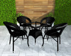 Virasat Outdoor Patio Seating Set 4 Chairs and 1 Table Set-VIRASAT FURNITURE & FURNISHING