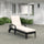 Virasat Outdoor Swimming Poolside Lounger (Black)-VIRASAT FURNITURE & FURNISHING
