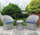 Virasat Outdoor Patio Seating Set 2 Chairs and 1 Table Set-VIRASAT FURNITURE & FURNISHING