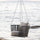 Virasat Single Seater Hanging Swing Without Stand For Balcony, Garden Swing (Grey)-VIRASAT FURNITURE & FURNISHING