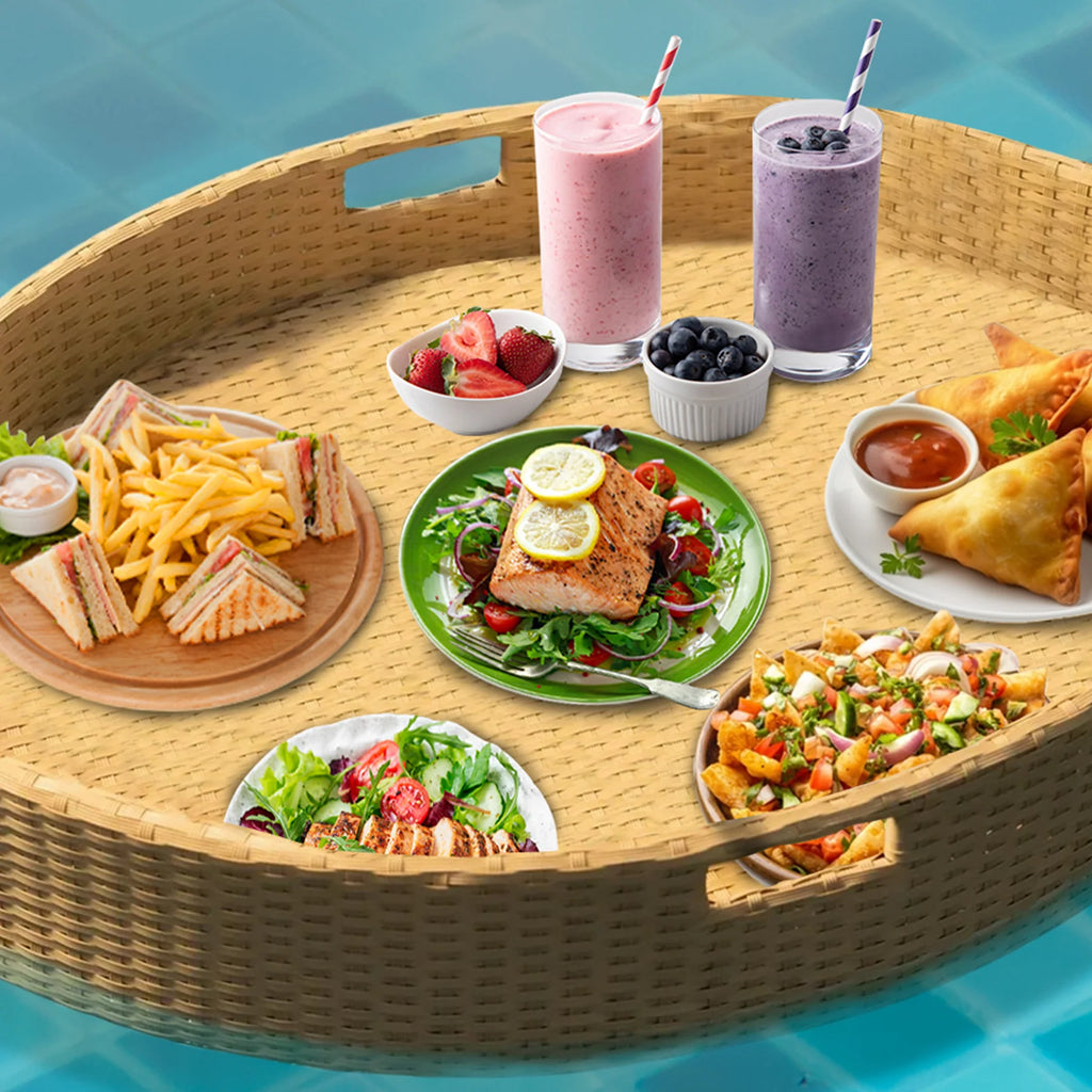 Virasat Luxury Floating Serving Tray For Swimming Pool-VIRASAT FURNITURE & FURNISHING